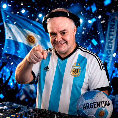 Argentina Fan Fest con DJ Vaca